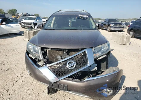 2015 Nissan Pathfinder S z USA, uszkodzony, nr VIN 5N1AR2MM0FC658083